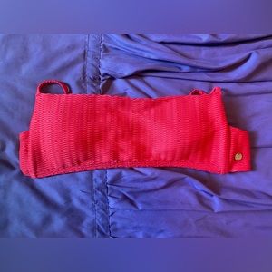 Red Billabong Bikini Swim Top